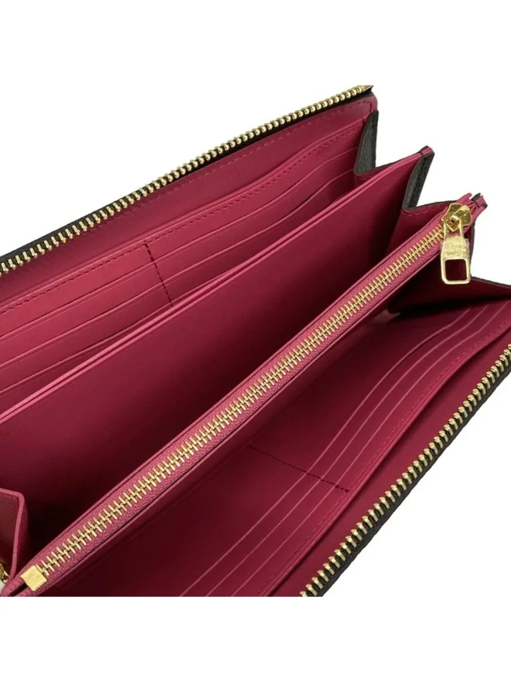 Louis Vuitton Wallet Cuir Taurillon Portefeuille Comet Noir Leather